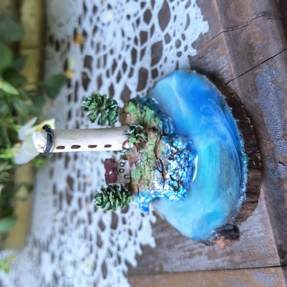 One of a kind mini driftwood view lighthouse. ❤️ - Picture 3 of 7